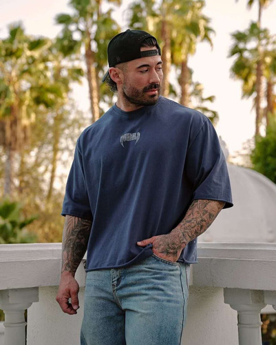 Playera Deka Deportiva Oversized Killer Youn Gla Fitness