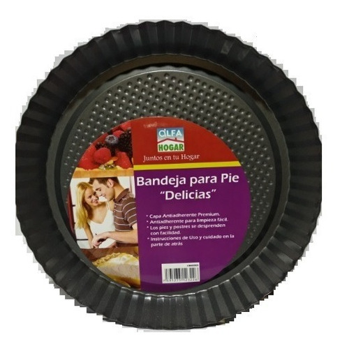 Molde Para Pie Y Tartaletas Antiadherente (24 Cm)