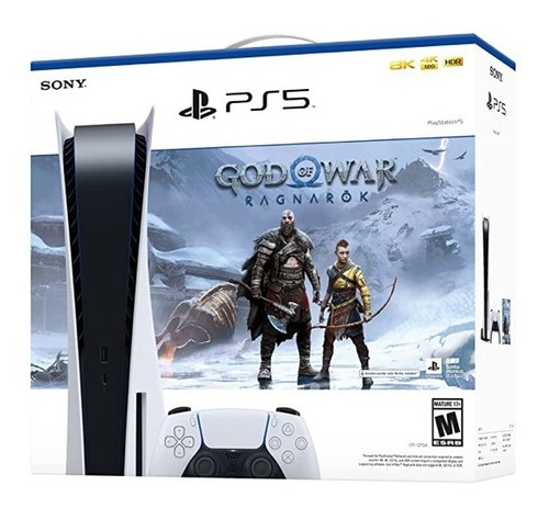 Sony Playstation 5 825gb Edition God Of War Ragnarok Bundle