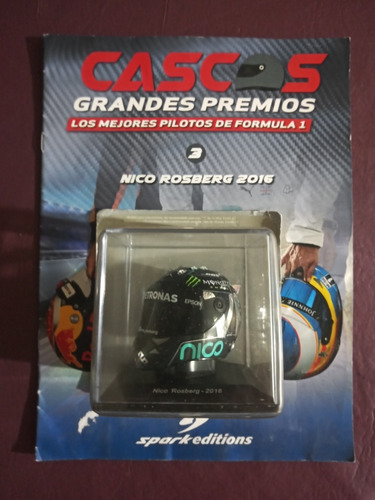 Colección Cascos Formula 1 Nico Rosberg 2016, Num 3 Salvat