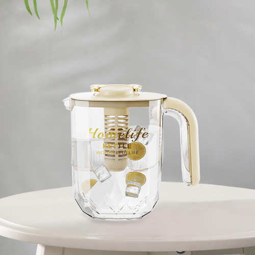 Jarra De Agua Con Tapa Y Mango De Agua Tapa De Agua Beige