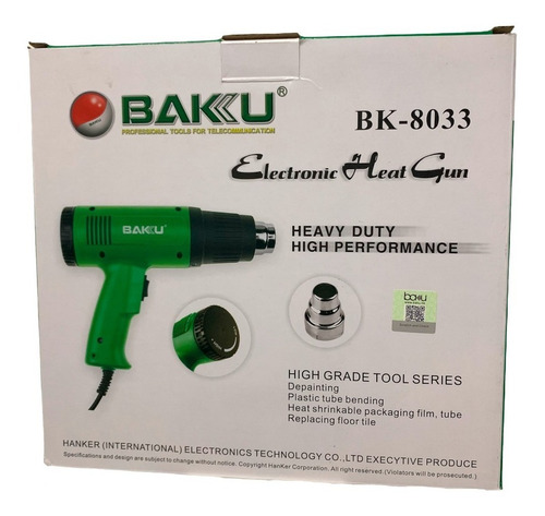 Pistola De Calor Baku 1600w