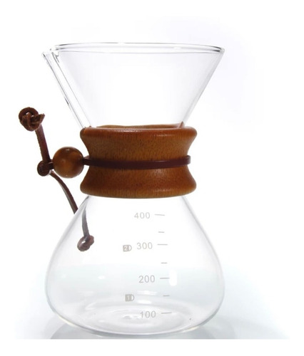 Cafetera Chemex De 400 Ml Vidrio Borosilicato