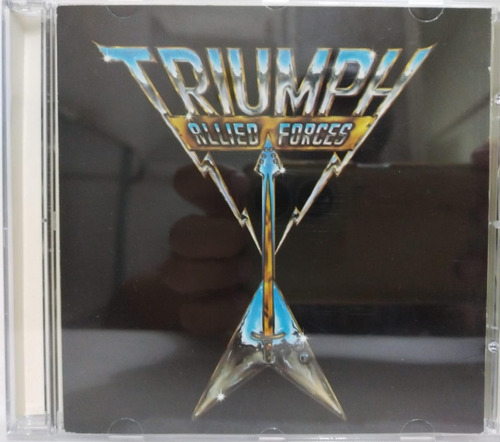 Triumph  Allied Forces Cd Made In Canada 1981