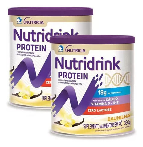 Pack 2 Unidades Nutridrink Protein Baunilha 350g