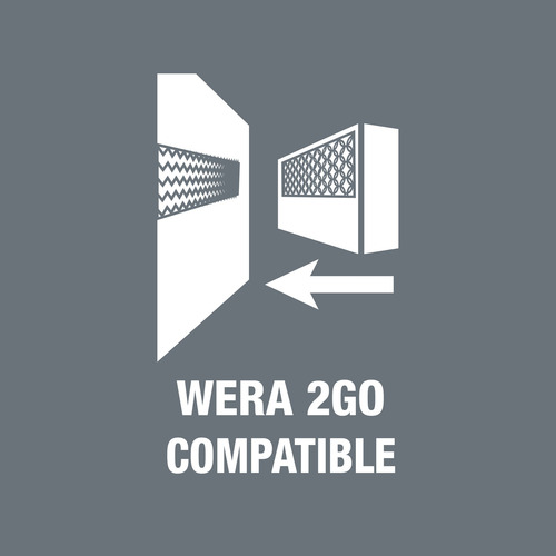 Contenedor De Herramientas Wera 2go 2 Xl Negro 2 Unidades