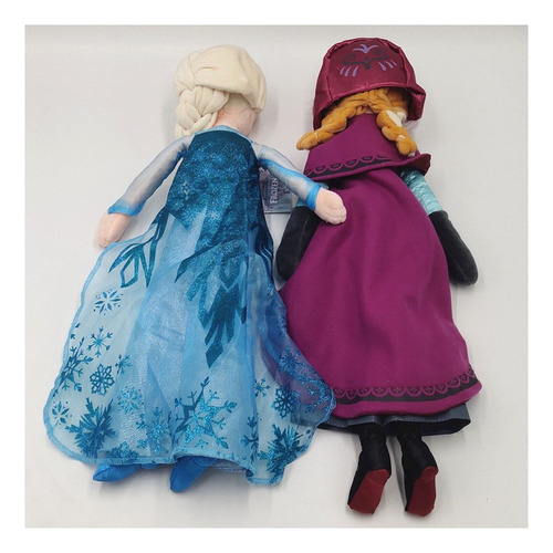2pcs Frozen Elsa Anna Peluche Muñeca Niños Cumpleaño Regalo
