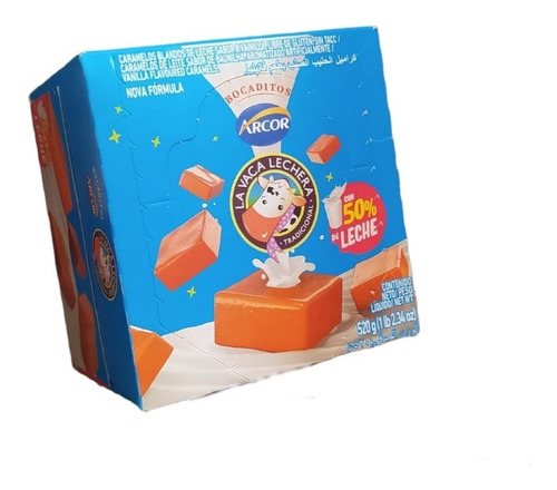 Caramelos De Leche La Vaca Lechera X 520 G.