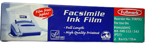 Facsimile Ink Film Panasonic Kx-fhd 332/343 2 Rollos Nuevo