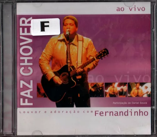 Dvd Faz Chover - Fernandinho - Lacrado