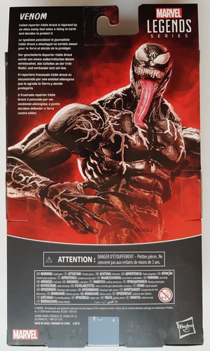 Marvel Legends Figura De Venom Wave 1 Venompool Baf