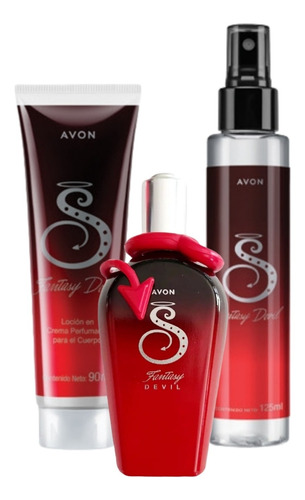 Avon Fantasy Devil By Secret Fantasy Set Para Mujer