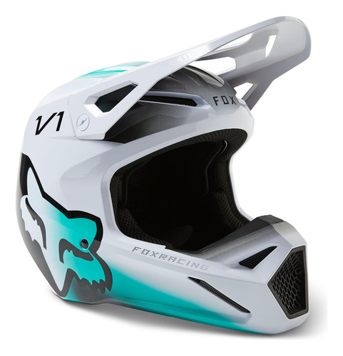 Casco Para Moto Fox Racing Men's Motoc Talla Xl Color Blanco