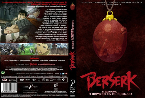 Imagen 2 de 3 de Berserk Serie Anime Completa Dvd