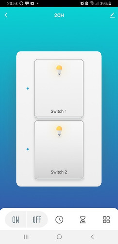 Smart Rele Wifi+rf 2 Canales En Gabinete App Tuya Smartlife
