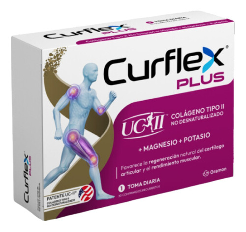 Suplemento En Comprimidos Curlflex  Curlflex Plus En Caja 30 Un