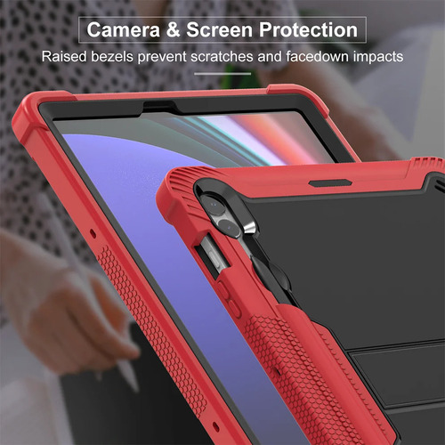 Funda Con Soporte For Samsung Galaxy Tab S7 S8 Plus S9 S