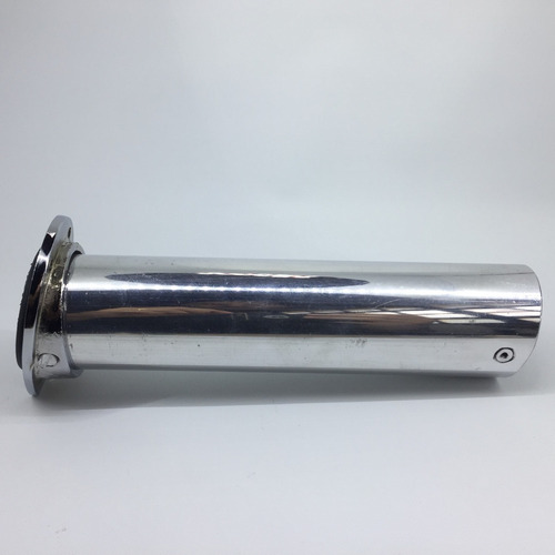 Posa Caña Metalico Para Embutir De Bronce Cromado - Nautica