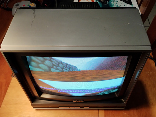 Televisión Sharp Lynitron Vtg De 1987 (Usado)