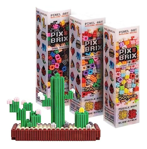 Ladrillos De Rompecabezas Pix Brix Pixel Art, Mezcla Brix A