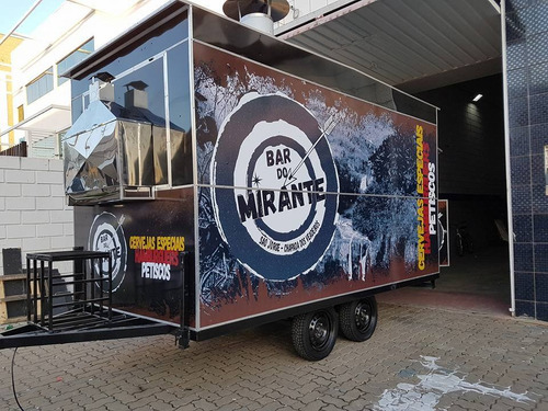 Imagem 5 de 12 de Trailer Food Truck Carreta Carrinho De Lanche Food Treiler