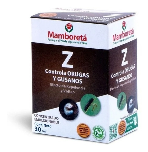 Insecticida Contra Gusanos Orugas Cultivo Mamboreta Z 30 Cc