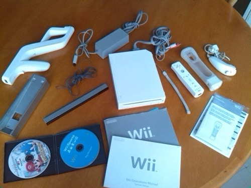 Nintendo Wii Chipeado + Accesorios + Wii Zapper+juegos