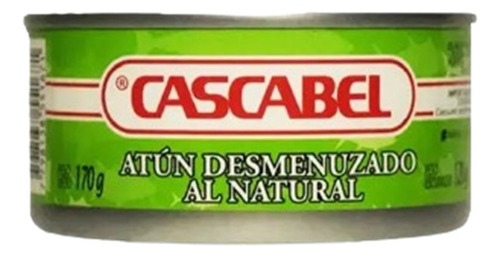 Pack Atún Desmenuz Al Natural Cascabel 170g X12u - Dh Tienda