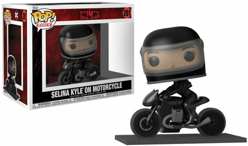 The Batman - Selina Kyle On Motorcycle - Funko Pop! Rides