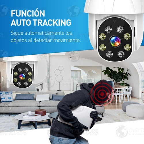 Imagen 3 de 10 de Kit 3 Camara Seguridad Ip Exterior Wifi Domo Inalambrica