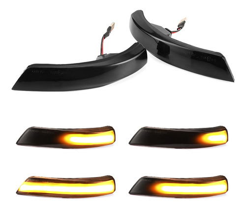 2pcs Luz De Señal De Giro Dinámico Led Lateral Retrovisor 