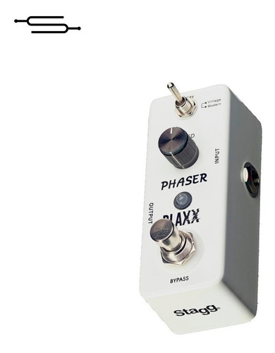 Imagen 2 de 4 de Pedal Phaser 2 Modos Guitarra Electrica Blaxx Stagg Mini