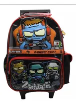 Comprar Mochila Zombies Gamer Carro Ruedas 16 Pulgadas Cresko Escola