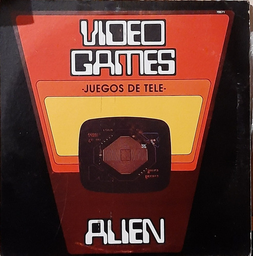 Disco Lp Video Games Juegos De Tele Alien #5806