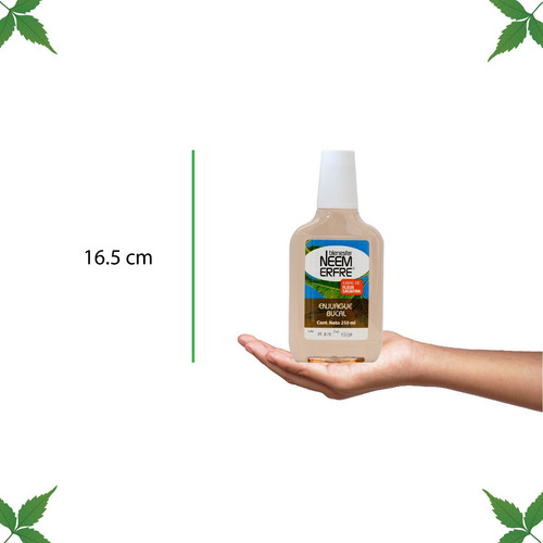 Paq 3- Enjuague Bucal De Neem Sin Flúor-bienestar Neem Erfre