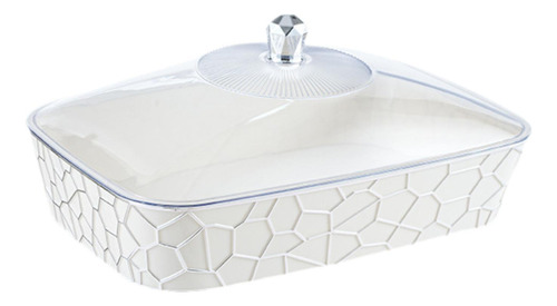 Servir Bandeja Con Tapa Portátil De 36.8cmx24.3cmx16.1cm