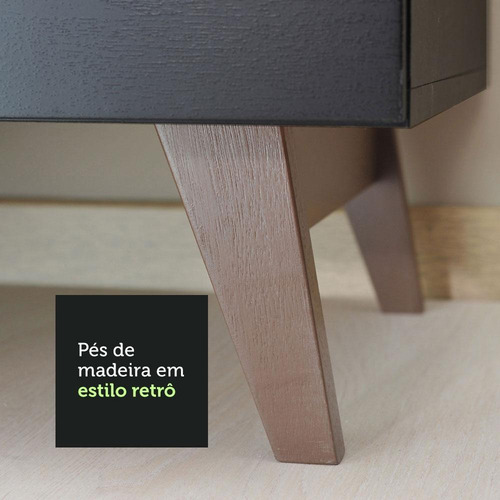 Cocina Integral Completa Modular Madesa Reims Esquinero 332cm Negro 01
