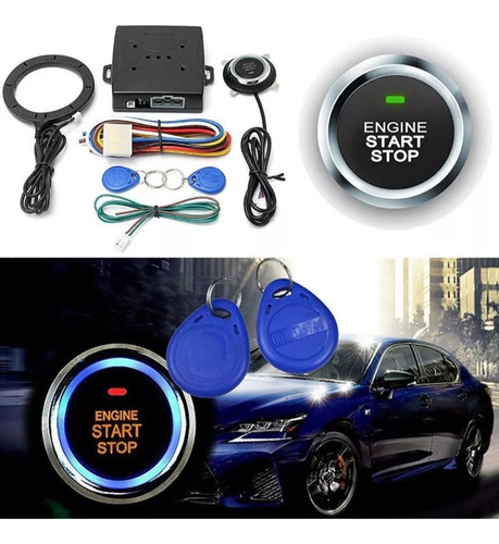 Botón De Encendido Automotriz Universal 12v