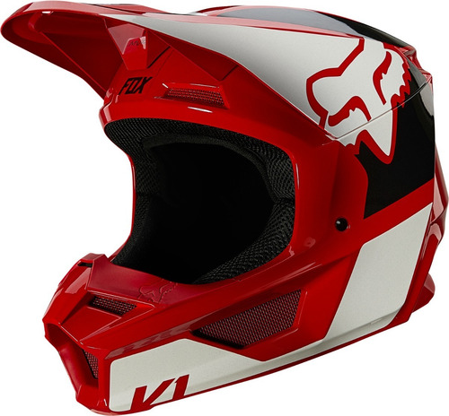 Imagen 2 de 5 de Casco Motocross Niño Fox Yth V1 Revn #25875