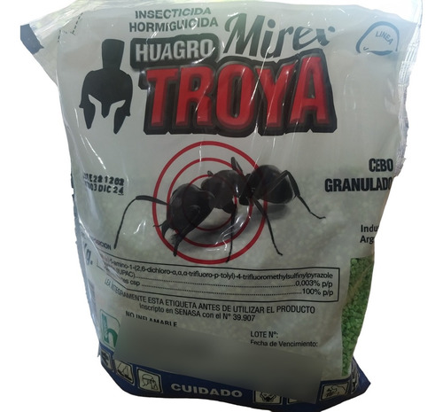 Huagro Mirex Troya X 1kg  Verde Granulado Resistente Al Agua