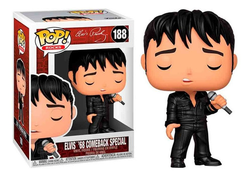 Funko Pop 188 Elvis - 68's Come Back Special