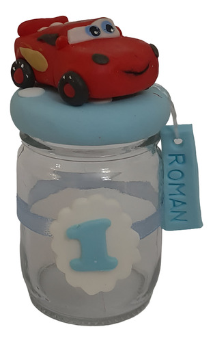 Cars Souvenirs Frasco Porcelana Fria X5 U