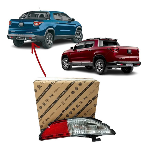 Lanterna Luz De Ré Lado Direito Fiat Toro 2016-2020 Original