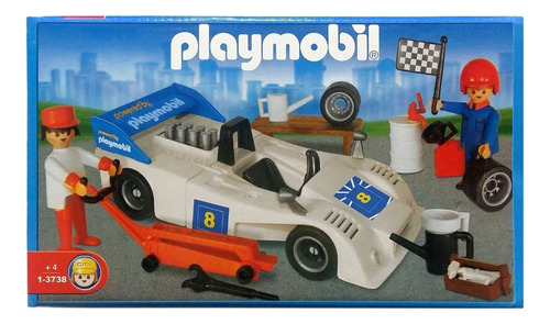 Playmobil Formula 1 Blanco 3738 Full