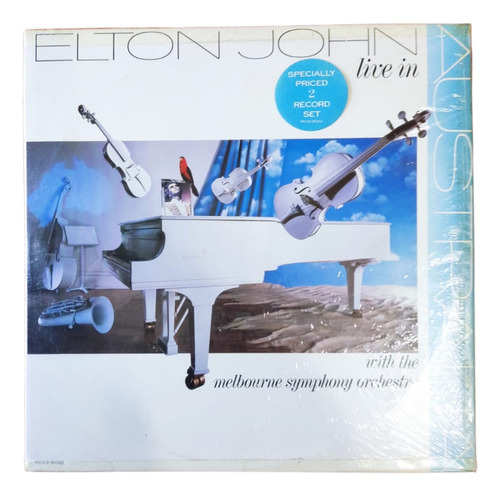 Vinilo Lp Elton John With The Melbourne Symphony Orchestra