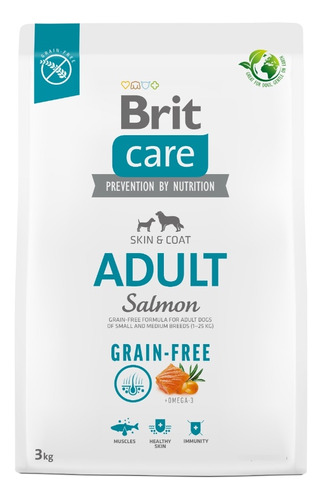 Brit Care Adulto Salmón&potato 3 Kg | Mundozoo