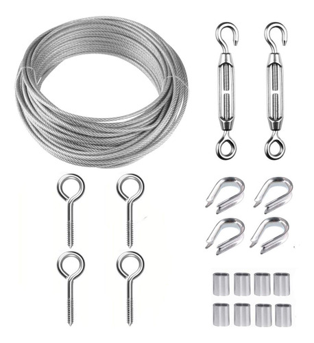 Tootaci Kit Enrejado Alambre Imagen Resistente Cuerda Cable