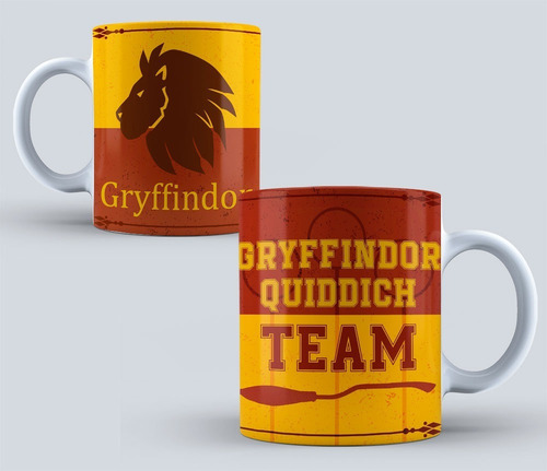 Taza Harry Potter Gryffindor Team Quidditch 325 Ml