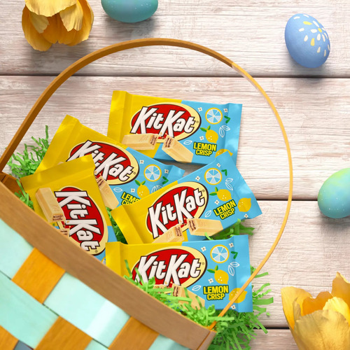 Kit Kat Lemon Crisp Pascua Chocolate Galleta Wafer Limón 42g