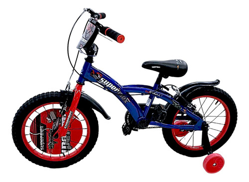 Bicicleta Supermex Boy Paseo Cricket R16 Cricket Azul 16 "